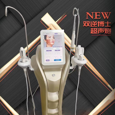 دستگاه جوانسازی پوست MFU Rf دستگاه 4 هد رفع چین و چروک دستگاه سفت کننده پوست